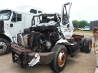 2005 International 4300 Single-axle Dump Truck, s/n 1HTMMAAR35H699466 (Inoperable): Wrecked, No Dump Body