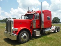 2019 Peterbilt 389 Truck Tractor, s/n 1XPXD49X1KD265756: Cummins X15 565 Eng., 18-sp., 70" Ultra Sleeper, Odometer Shows 412K mi.