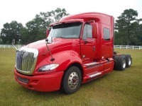 2016 International ProStar+ 122 Tractor, s/n 3HSDJSNR0GN415619: T/A, Sleeper, Int'l A450MT 12.4L Eng., Auto, Headache Rack, 40K Rears w/ 295/75R22.5 Tires, 12350 Front w/ 275/80R22.5 Tires, Odometer Shows 627K mi.