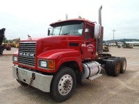 2006 Mack CHN613 Truck Tractor, s/n 1M1AJ06Y46N005745: T/A, Day Cab, Mack AC-427 Eng., 10-sp., 38K Rears, 12K Front, 205" WB, Alum. Headache Rack, 11R24.5 Tires, Odometer Shows 770K mi.