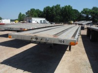 2007 Transcraft Eagle 48' Flatbed Trailer, s/n 1TTF4820172018925: Steel Frame, Alum. Deck