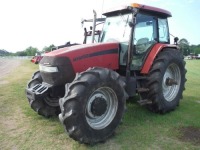 CaseIH MXM155 MFWD Tractor, s/n ACM275144: Encl. Cab, 3PH, QH, Meter Shows 7511 hrs