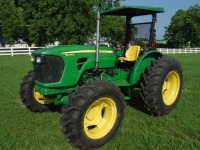 2012 John Deere 5093E MFWD Tractor, s/n 1LV5093ETCY510006: 3PH, PTO, 2 Hyd Remotes, Shuttle Shift, Canopy, Joystick for Front Loader