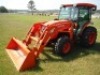 2020 Kubota MX5400DTC MFWD Tractor, s/n 11908: C/A, Front Loader w/ Bkt., Rear Quick Hitch, Drawbar, 3PH, PTO, Hyd. Remotes, Factory Warranty, Meter Shows 21 hrs