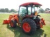 2020 Kubota MX5400DTC MFWD Tractor, s/n 11908: C/A, Front Loader w/ Bkt., Rear Quick Hitch, Drawbar, 3PH, PTO, Hyd. Remotes, Factory Warranty, Meter Shows 21 hrs - 5