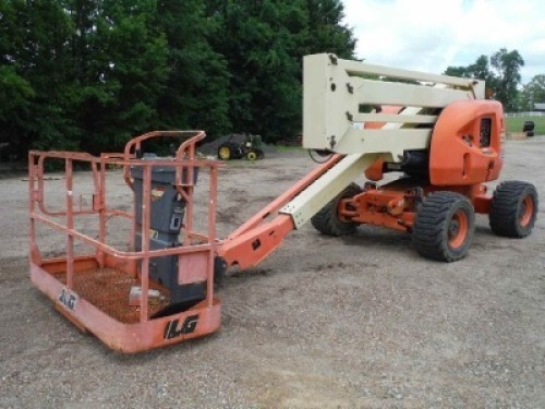 JLG 450A Articulating Boom Lift, s/n 300066120: 500 lb. Cap., Meter Shows 1492 hrs