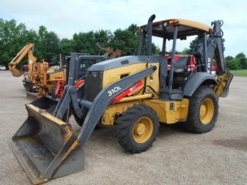 2015 John Deere 310L 4WD Loader Backhoe, s/n T0310LXVFF282300: 4-post Canopy, GP Loader, Meter Shows 4961 hrs