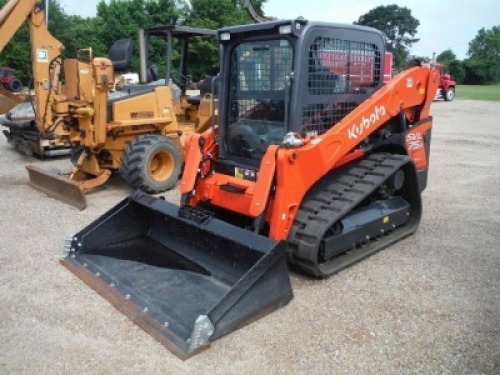 2022 Kubota SVL75-2 Skid Steer, s/n 63859: C/A, Rubber Tracks, GP Bkt., Meter Shows 30 hrs