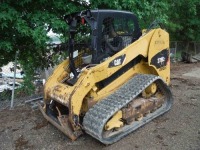 2013 Cat 279C2 Skid Steer, s/n B279CEKWB01536: Canopy, Rubber Tracks, No Bucket, Meter Shows 5124 hrs