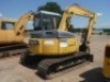 2008 Komatsu PC78 Midi Excavator, s/n KMTPC030A012097: Encl. Cab, Metal Tracks, Blade, Manual Thumb, Meter Shows 4260 hrs - 3