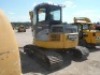 2008 Komatsu PC78 Midi Excavator, s/n KMTPC030A012097: Encl. Cab, Metal Tracks, Blade, Manual Thumb, Meter Shows 4260 hrs - 4