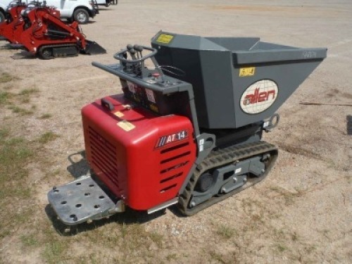 2017 Allen AT14S Swivel Track Site Dumper, s/n T140117009: Honda GX630 Gas Eng., Meter Shows 7 hrs (Owned by Alabama Power)