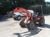 2006 Kubota R520S Rubber-tired Loader, s/n 10585: Canopy, Bkt., Hydraulic Pump Problem, Meter Shows 8634 hrs