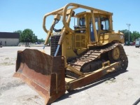 2008 Cat D6T XW Dozer, s/n SKL00492: Encl. Cab, Sweeps, Meter Shows 3439 hrs