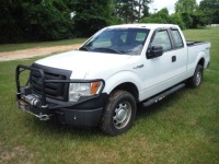 2012 Ford F150XL 4WD Pickup, s/n 1FTEX1EM3CFC60459: V8 Eng., Auto, Ext. Cab, Warn M8000 Winch, Tool Box, Odometer Shows 182K mi. (Owned by Alabama Power)