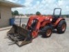 Kubota M7040DT MFWD Tractor, s/n 50503: Rollbar, Quicke Loader w/ Bkt., Hay Spear & Forks, Hyd. Remote, PTO, Drawbar, Meter Shows 2093 hrs