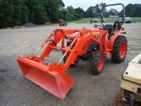 2020 Kubota L3901D MFWD Tractor, s/n KBUL4BDRHLJL92673: Rollbar, Kubota LA525 Loader w/ Bkt., 3PH, PTO, Drawbar, Warranty Until April 2023, Powertrain Warranty until 2024, Meter Shows 55 hrs