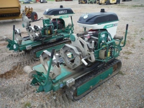 2010 McElroy Tracstar Pipe Fusion Machine, s/n C29737: Model AT800801, Honda Gas Eng., Meter Shows 157 hrs