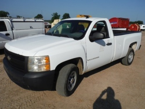 2008 Chevy Silverado Pickup, s/n 1GCEC14X48Z171657: 2wd, Auto, Odometer Shows 239K mi.