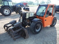 2018 JLG G5-18A Telescopic Forklift, s/n 0160083822: C/A, 5500 lb. Cap., Bobcat Grapple Bkt., Meter Shows 3081 hrs