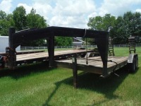 24' Gooseneck Trailer (No Title - Bill of Sale Only): 16000 lb.