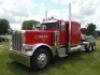 2016 Peterbilt 389 Truck Tractor, s/n 1XPXD49X0GD336274 (Rebuilt Vehicle Title): Glidered, Pride and Class, 72" Flat Top Sleeper, Detroit Eng. w/ Warranty, 18-sp., T/A, New ECM, Unknown Miles