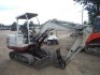 Takeuchi TB125 Mini Excavator, s/n 12517074: Canopy, Blade, 9" Bkt., Rubber Tracks, Engine Problem, Meter Shows 4754 hrs - 2