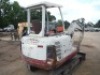 Takeuchi TB125 Mini Excavator, s/n 12517074: Canopy, Blade, 9" Bkt., Rubber Tracks, Engine Problem, Meter Shows 4754 hrs - 3