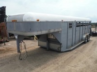 1994 Chaparral Stock Trailer, s/n 1FXSS2224R1940334: Gooseneck, T/A, 22', Front Storage