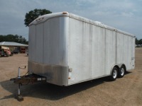 2007 Haulmark GP85X20T2 Enclosed Trailer, s/n 18HGB20277G088012: T/A, Bumper-pull