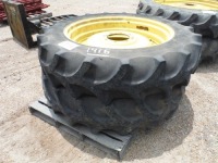 (2) 13.6-38 Tires on JD Rims