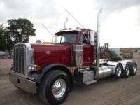 2004 Peterbilt 379 Truck Tractor, s/n 1XP5DB0X04D810700 (Rebuilt Title): Cat C15 Eng., Tri-axle, Day Cab, 18-sp., Odometer Shows 602K mi.