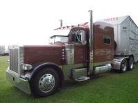 2002 Peterbilt 379 Truck Tractor, s/n 1XP5DB9X52D575758: Cat C16 Eng., 18-sp., Sleeper