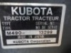 Kubota M4900 Tractor, s/n 13299: 2wd, Turf Tires, Meter Shows 2993 hrs - 10