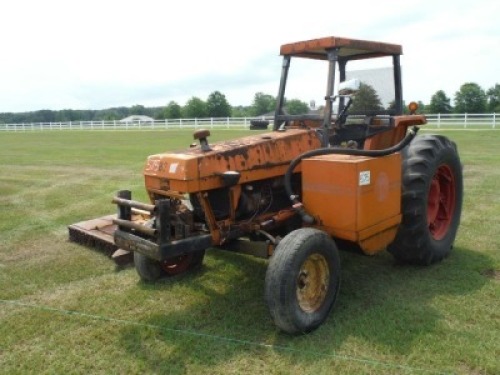 Case 1290 Tractor, s/n 11050288: Diamond 60" Side Mower