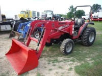 Mahindra 3510 MFWD Tractor, s/n 3510A1101515: Loader w/ Bkt., Meter Shows 1283 hrs