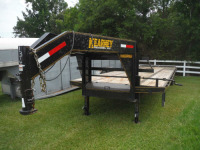 2020 Kearney 32' Gooseneck Trailer, s/n 5LCFT3229L1050862: T/A, Dovetail, Ramps