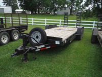 2020 Custom Built Car Hauler, s/n 5THBG2020LL007736: T/A, 7000 Axles, Dovetail, Ramps, Bumper-pull