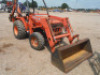 Kubota L35 4WD Loader Backhoe (No Serial Number Found on Machine): Canopy, Meter Shows 3185 hrs - 2