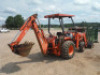 Kubota L35 4WD Loader Backhoe (No Serial Number Found on Machine): Canopy, Meter Shows 3185 hrs - 3