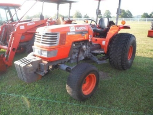 Kubota M4900 Tractor, s/n 13299: 2wd, Turf Tires, Meter Shows 2993 hrs