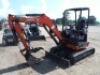 2018 Kubota U27-4 Mini Excavator, s/n 41013: 4-post Canopy, Blade, Hyd. Thumb, Rubber Tracks, Meter Shows 793 hrs