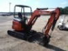 2018 Kubota U27-4 Mini Excavator, s/n 41013: 4-post Canopy, Blade, Hyd. Thumb, Rubber Tracks, Meter Shows 793 hrs - 2