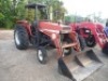 Case 1490 Tractor, s/n 11188831: 2wd, Bush Hog 2400 Loader - 2