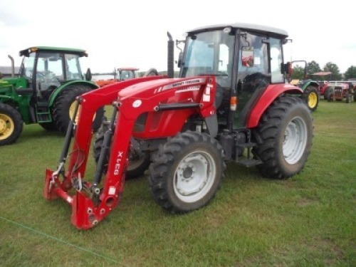 Massey Ferguson 4610 Tractor, s/n 4610001640: C/A, Loader, No Bucket, Meter Shows 1030 hrs