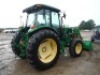 John Deere 6130D MFWD Tractor, s/n 1P06130DTDM050480: Cab, JD H260 Loader w/ Bkt., Power Reverse, 3PH, Drawbar, 2 Hyd Remotes, Aux. Valves - 2