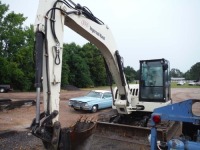 Ingersoll Rand ZX-125 Excavator, s/n 1205421997: Encl. Cab, Blade, 24" Tracks, 22" Bkt., Meter Shows 1956 hrs