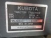 2014 Kubota M6060 Tractor, s/n 51508: Meter Shows 1097 hrs - 3