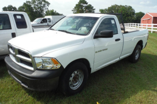 2011 Dodge 1500 4WD Pickup, s/n 3D7JV1ED9BG613031: Hemi 5.7L Eng., Odometer Shows 112K mi.