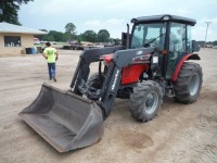 Massey Ferguson 3625 MFWD Tractor, s/n CS11021: C/A, Quicke Q20 Loader w/ Bkt. PTO, Drawbar, 3 Hyd Remotes